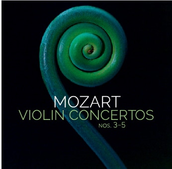 CD-Cover Mozart Violin-Concertos No. 3-5